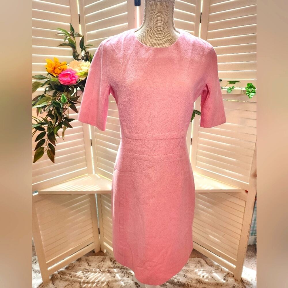 MICHAEL KORS PINK FITTED DRESS SIZE 8